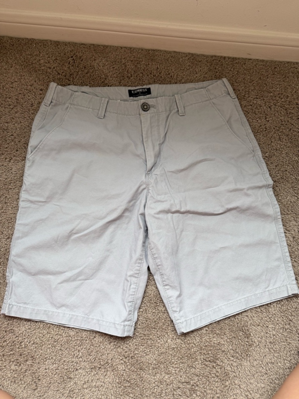 Express men's shorts gray 32 waist - Picture 5 of 5